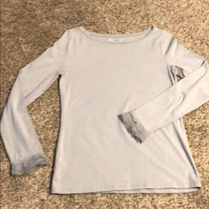 Ann Taylor Tee shirt Ruffled sleeve Medium
